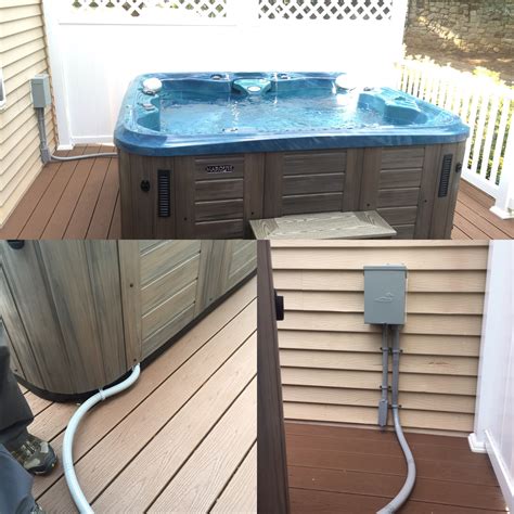 220 electrical box for a hot tub|hot tub breaker box location.